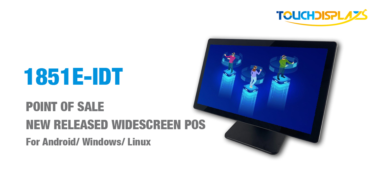 Windows 10 All In One POS Terminal 18.5 Inch with LED Backlight