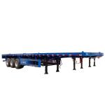 China CIMC tri axis tow for heavy duty 20 or 40 feet equipment air suspension