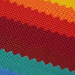 1680 PVC Single Ply 100% Polyester Durable Waterproof Fabric For Luggage Shoes
