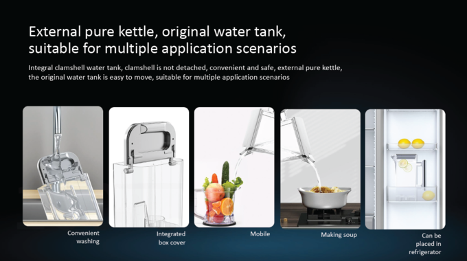 375mm Hotel Countertop Reverse Osmosis Water Dispenser Purifying Ro Water Cooler 0