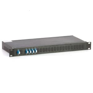 China 1U 19 Rack Mount 8 Channel CWDM Mux Demux Module For Fiber Optical Amplifier wholesale