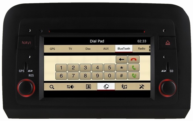 Car multimedia bluetooth for Fiat Croma 2005-2012 with gps navigation iPod USB OCB-8829