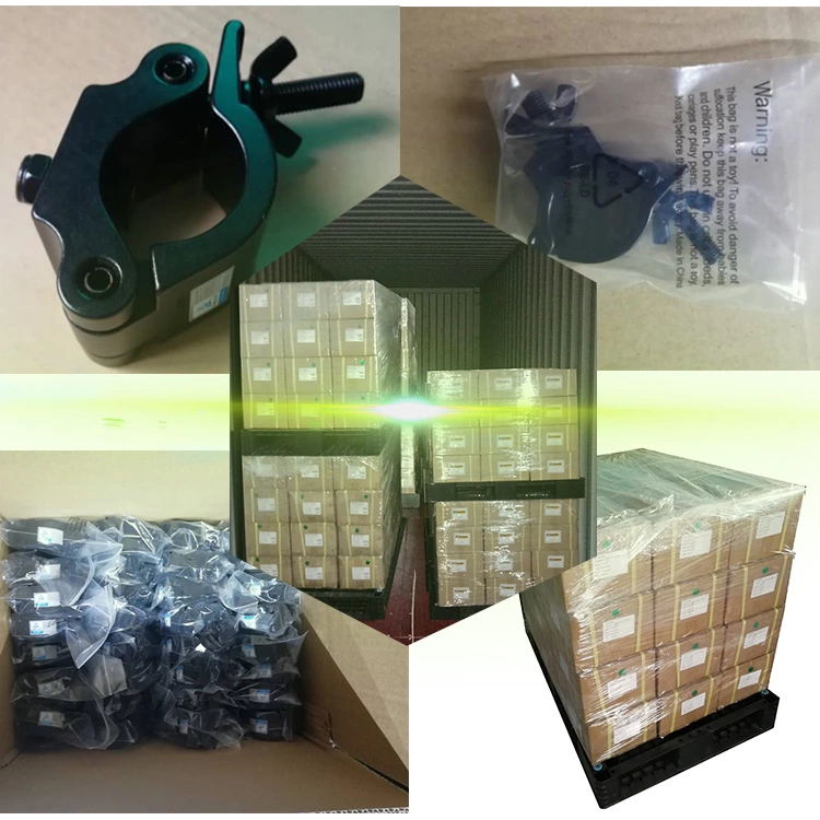Stage Global Trigger Lighting Truss Clamps Hook Silver Black