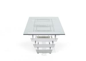 China Electroplate Stainless Steel Frame Modern Console Table wholesale