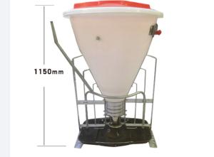 China 140kg Automatic Pig Feeder / Automatic Hog Feeder 1150mm Overall Height wholesale