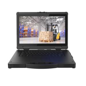 China 15.6 Inch 1000cd/M2 Industrial Rugged Laptop , RS232 Fully Rugged Laptop wholesale