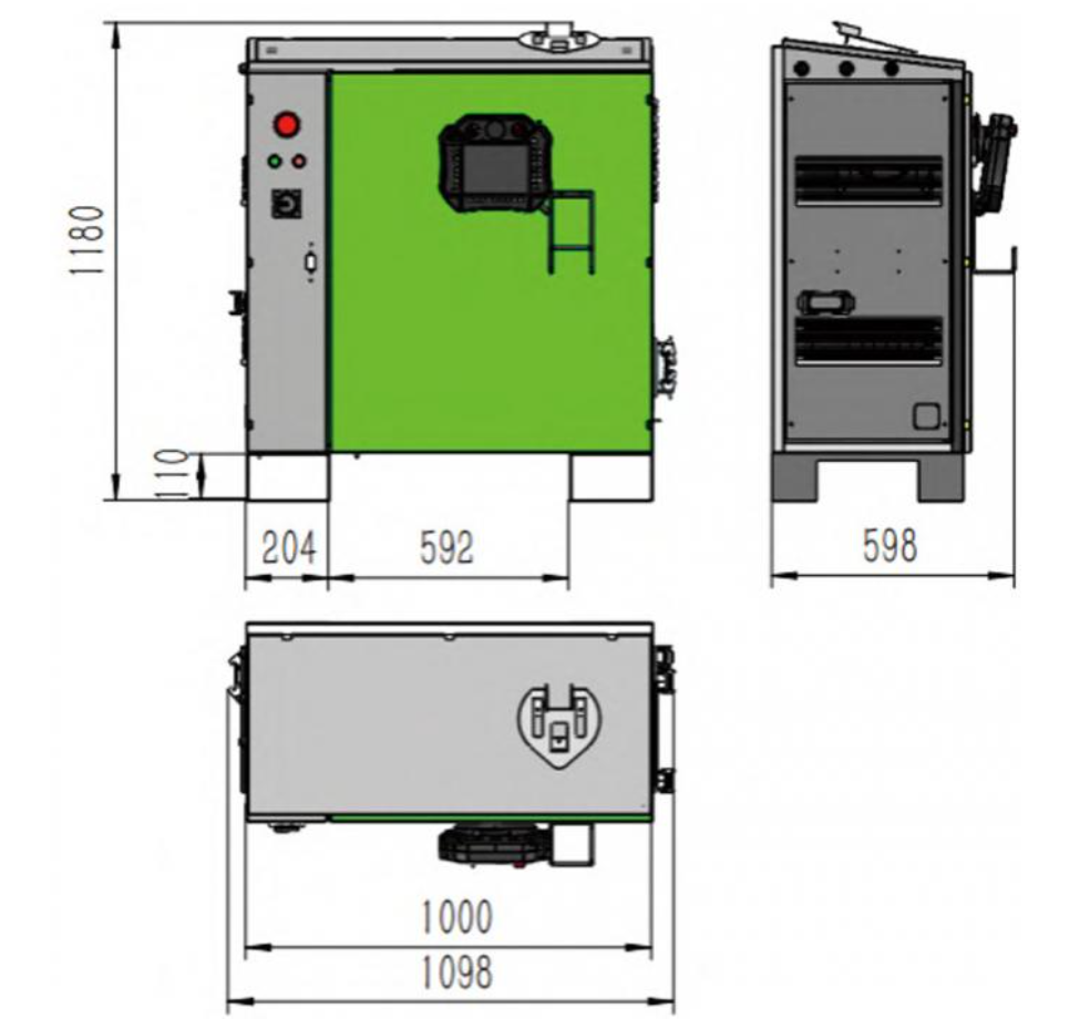 Painting robot for automotive and spare parts , GR6150-2000 payload 15kg reach 2000mm