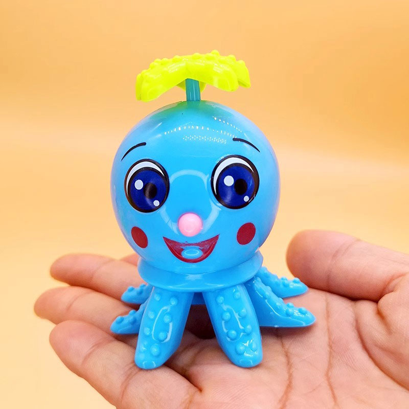 PVC Wind Up Easter Puzzle Toys for Kids Cute Animals Toy Octopus Flipping Walking Jumping Clockwork Bulk Birthday Gift Party Favors