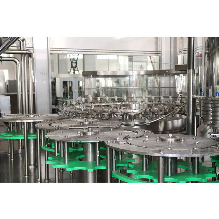 Drinking Pure Mineral Water Blowing Machine Washing Rinsing Filling Bottling