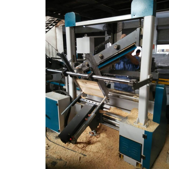 Automatic back knife wood lathe machine for drumsticks baseball bat