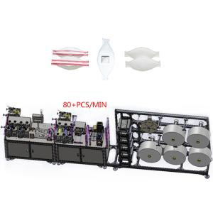 China Nonwoven Fish Shaped KF94 Surgical Mask Making Machine wholesale