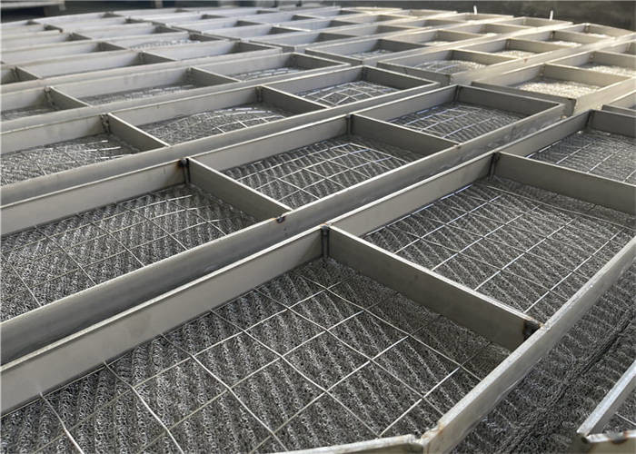 Segmented Corrosion Resistant Mesh Pad Demister For Absorption Tower