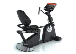 China Touch Screen Gym Recumbent Bike , Indoor Recumbent Bike Commercial Heavy Duty wholesale