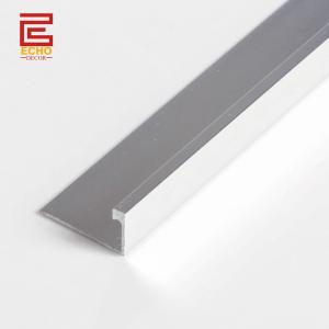 China Silver Aluminum Tile Trim Border 10mm Straight Edge Tile Trim For Tile Porcelain wholesale
