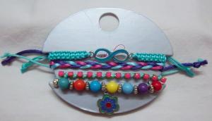 China kid's colourful bracelet pack wholesale