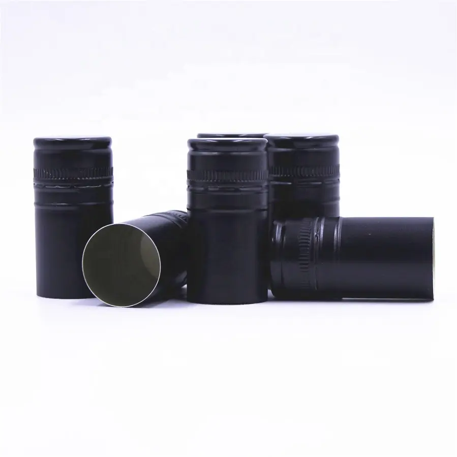 Custom Logo Aluminum Screw Cap for Alcohol Liquid in Glass Cosmetic Jars and Bottles