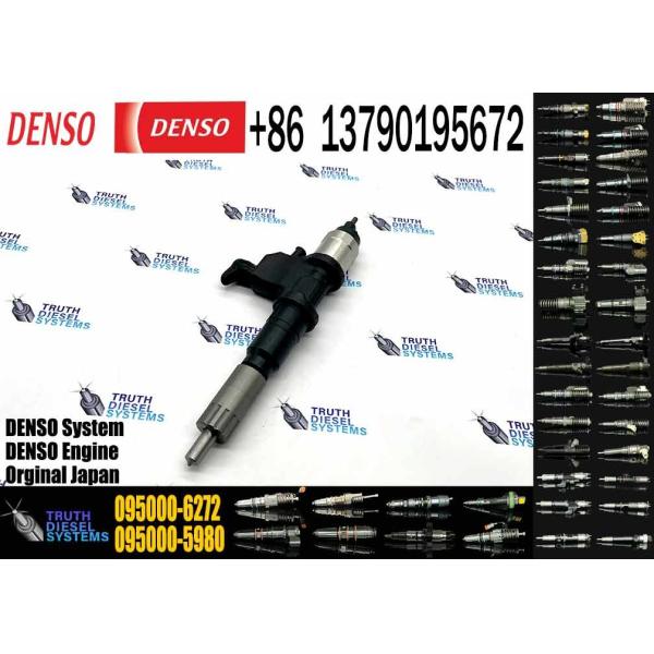 High Quality Common Rail Fuel Injector Assembly 095000-6271 095000-6272 095000-6273 095000-6274 For ISUZU GIGA 6UZ1