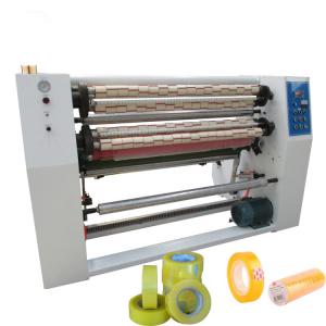 China Adhesive BOPP Cello Tape Machine Packaging Tape Slitting Machine wholesale
