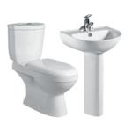Ceramic Siphonic Flushing Toilet One Piece Sanitary Ware Bathroom Toilet