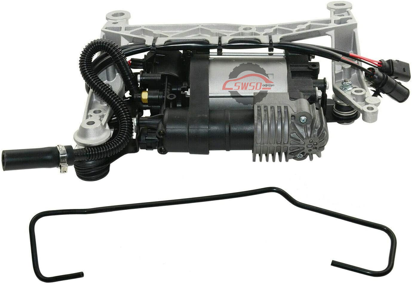 SWSD Fit VW Touareg II 7P0698007B 7P0616006E Air Suspension Compressor Pump