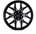 Satin Black 6 Spoke Forged Alloy Rims 5x112 20 And 21 Inch For Benz C-Class