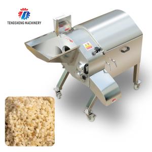 China 1000KG/H Commercial coconut sweet potato medicine 3d dicing automatic dicing machine wholesale