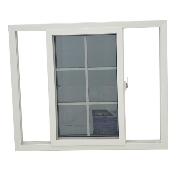 Friction Hinge UPVC Sliding Window And Door Standard Notch Design With Float Glass