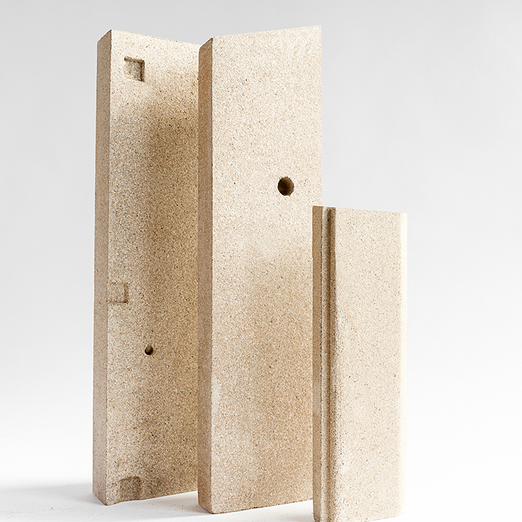 Vermiculite Baffle Fireplace Insulation Board Heatproof Non Toxic