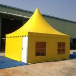 Garden 3x3m Gazebo Party Tent Outdoor Fire Retardant B1 Aluminum Frame
