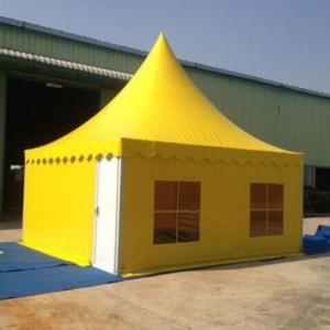 China Garden 3x3m Gazebo Party Tent Outdoor Fire Retardant B1 Aluminum Frame wholesale