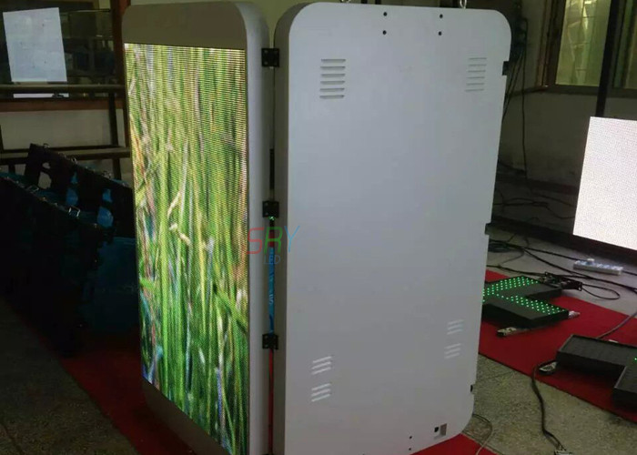 55 Inch Iphone Series P6 Outdoor Advertising Led Display Video Street Lighting Pole Open Sign