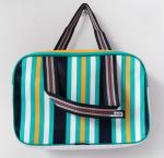 Shoulder Tote bag carrrying stripe shopping bag Handbag promotional bag