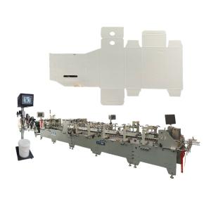 China Paper Box Folder Gluer with Video Outgoing-Inspection 4.3 KG Capacity wholesale