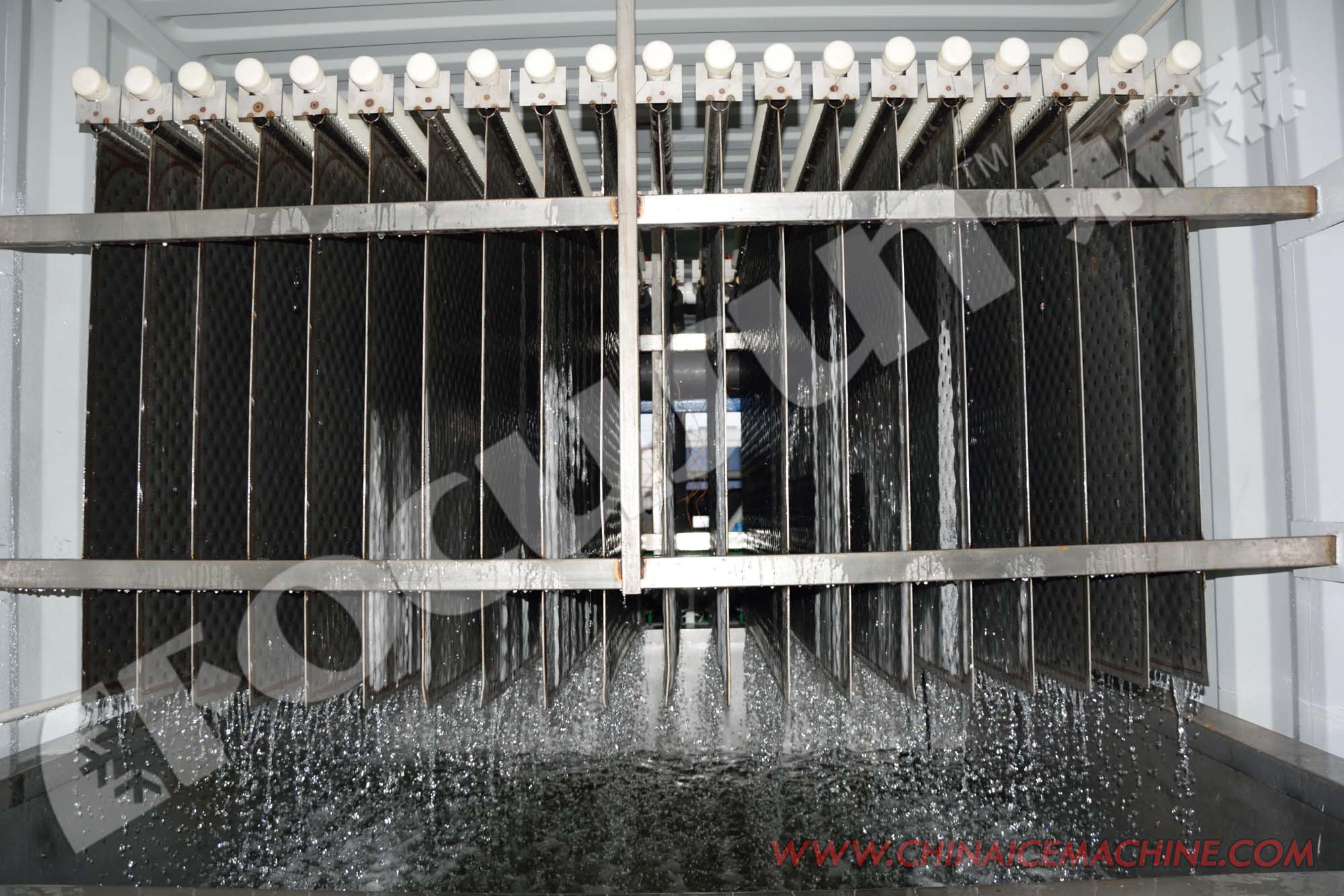 Industrial Concrete Cooling Chilling Machine with Evaporative Cooling Condenser at 380V