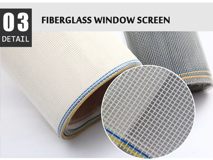 Mosquito Window Screen Anti Mosquito Mesh Fiberglass Heat Resistant Window Screen