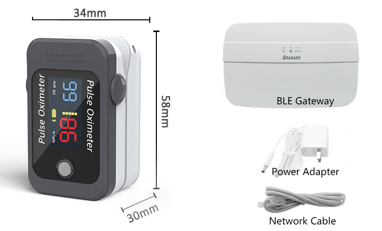 Remote Pulse Oximeter Patient Monitoring Device For Real Time Monitoring