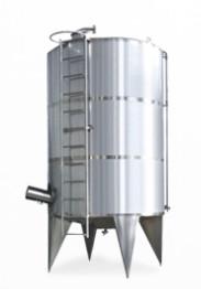 China 1000L / 2000L / 3000L Stainless Steel Storage Tank With Ladder wholesale