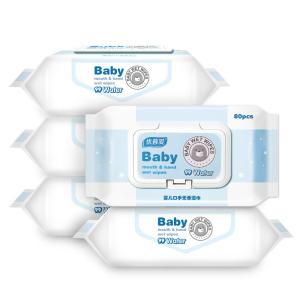 China Runbeier Biodegradable Disinfectant Baby Wipes Non Woven 80pcs wholesale