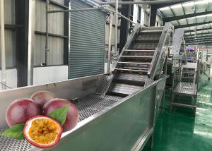 China Stainless Steel Passion Fruit Pulping Machine 1500 T / Day Good Performance wholesale