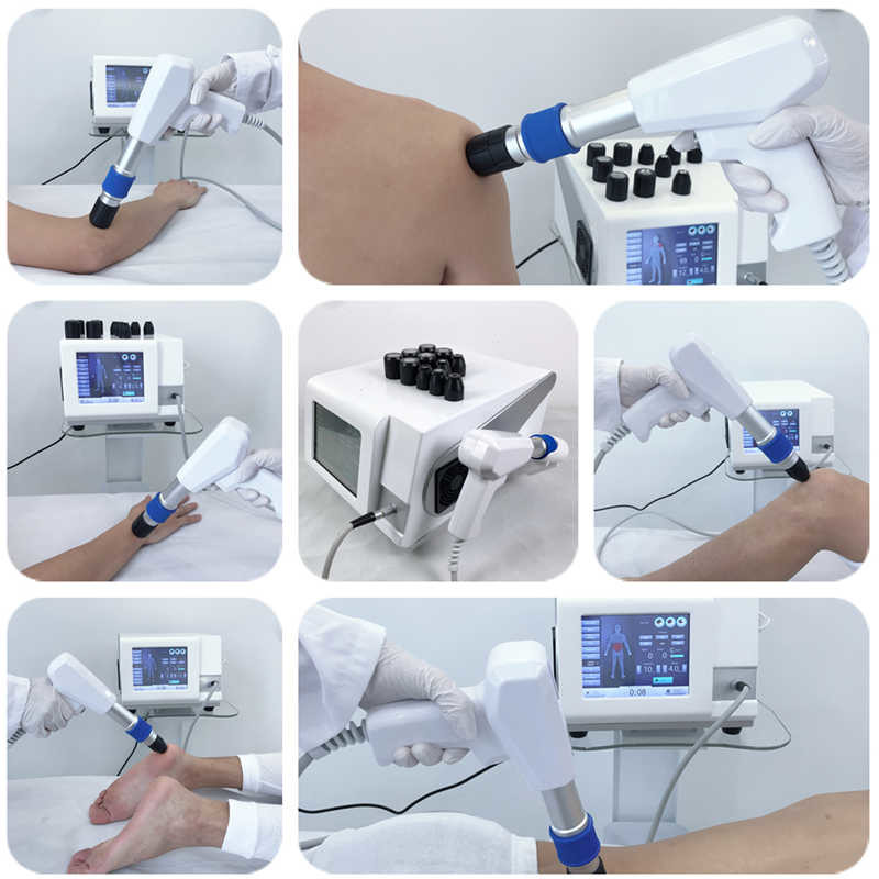 Radial Shockwave Therapy Equipment , Acoustic Wave Therapy Machine For Body Pain Relief