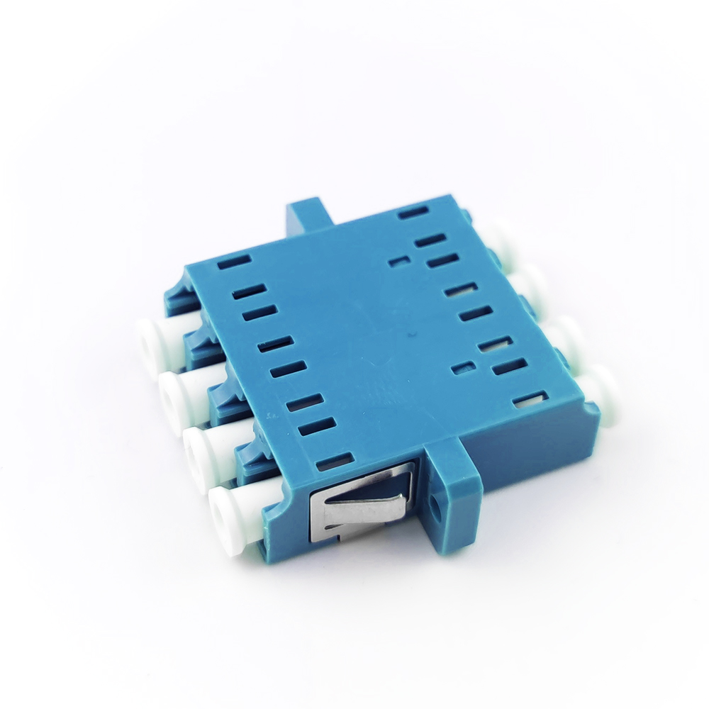 Standard/Earless Simplex LC APC Fiber Adapter Plate for Optical Fiber Connection