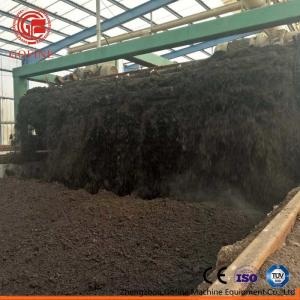 China Hydraulic Sludge Fermentation Q235 Compost Fertilizer Machine wholesale