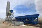 HZS25 Concrete Mixing Plant, Wet Mix Stationary Concrete Batching Plant