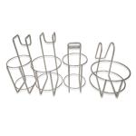 Hand Sanitizer Disinfectant Metal Wall Hanging Baskets For Primary School