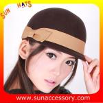 Fashion 100% Australia wool felt ladies jockey cap ,Womens jockey cap