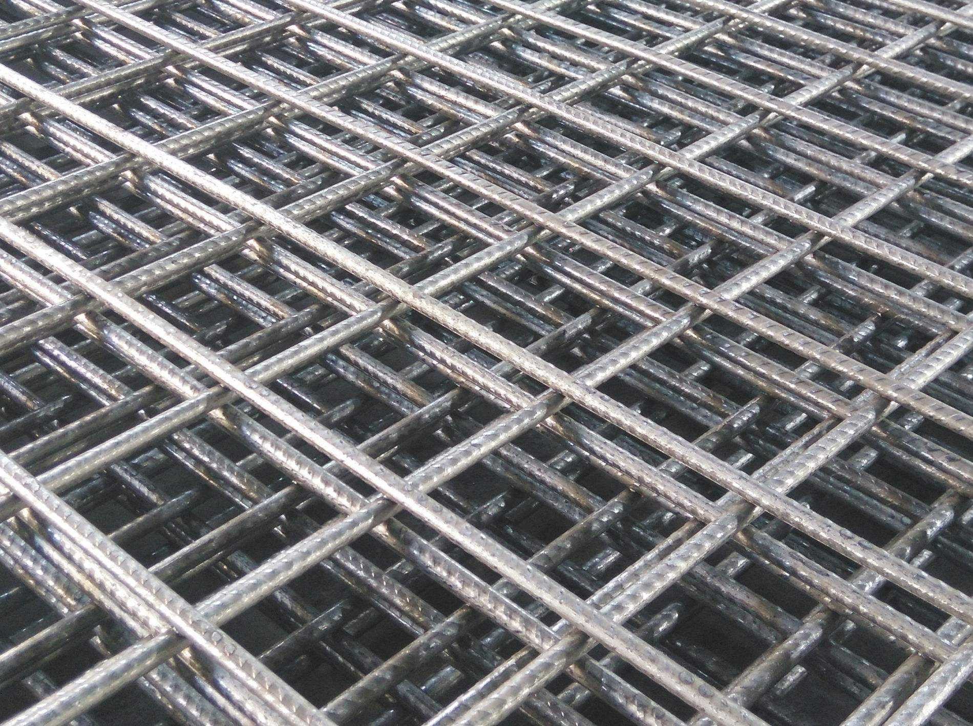 DIN488 GERMAN STANDARD Weld Rebar Reinforced Wire Mesh For Construction Site