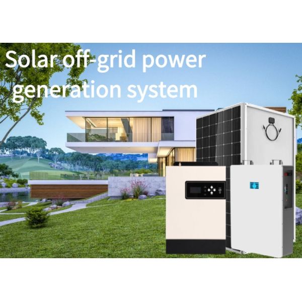 Complete Solar Photovoltaic System 3kw Solar Energy Storage System