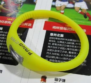 China silicone ion sport watch wholesale