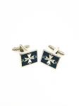 Different Styles Unique Mens Cufflinks , Metal Plated Gold Silver Novelty