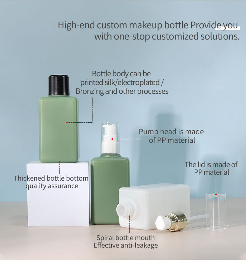 Sealing Type PETG Plastic Bottle 200ml Shampoo And Conditioner Bottles For Foam Soap